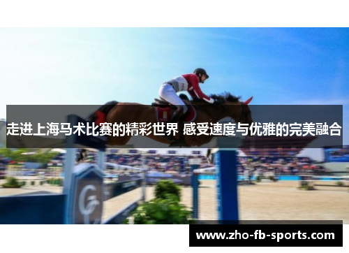 走进上海马术比赛的精彩世界 感受速度与优雅的完美融合